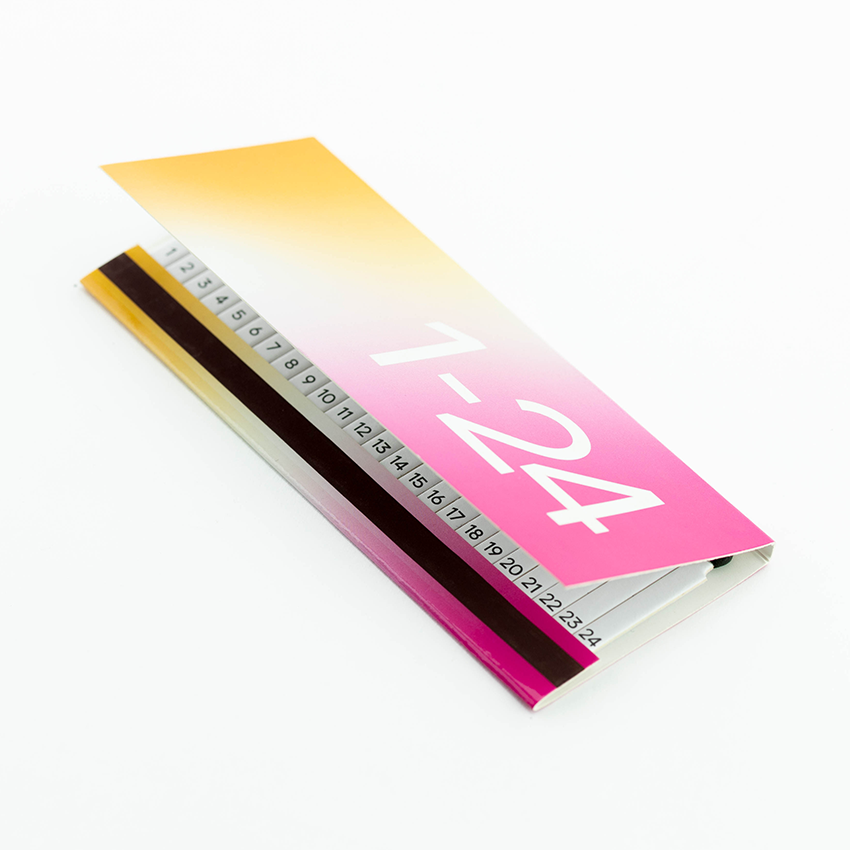 mo man tai Matchbook Advent Calendar